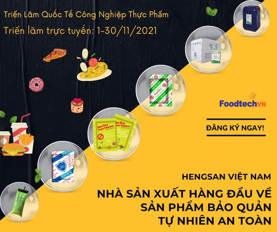 Công ty Hengsan Việt Nam tham dự triển lãm Foodtech 2021